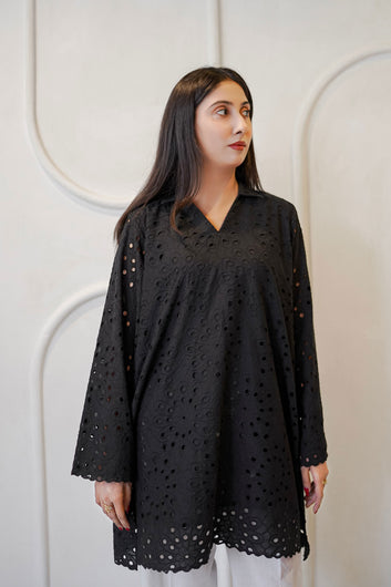Black Shirt- Stitched