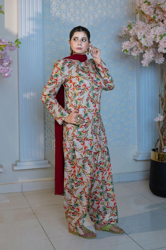 Gul e Rukh- stitched